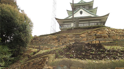 「小牧山城復元応援コース」